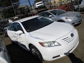 2007 TOYOTA CAMRY LE WHITE 2.4L AT Z16385